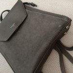 David Jones gray backpack used, spacious