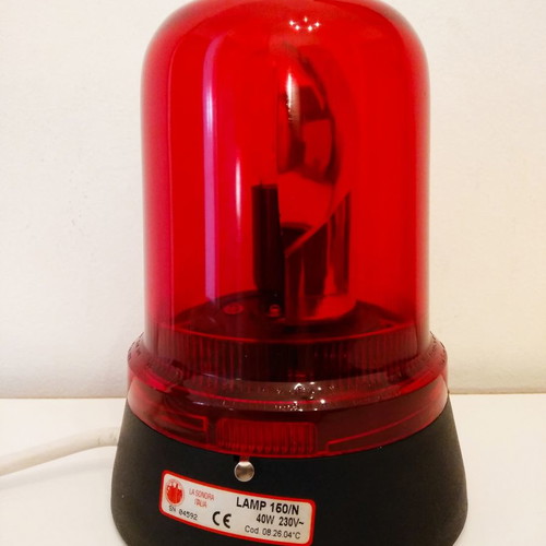 La Sonora rotating beacon like new 40W 230V