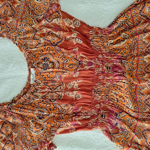 Toi & Moi colorful short-sleeve top like new