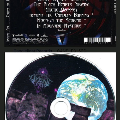 Limbonic Art Epitome Of Illusions CD album near mint, reissue
