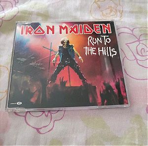Iron maiden-run to the hill's-cd single σε άριστη κατάσταση