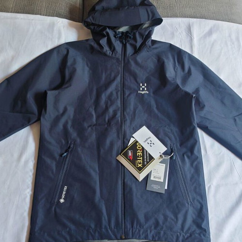 Haglöfs Betula GTX Man Jacket new, size S/M, blue