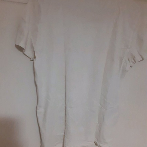 Wrangler white t-shirt like new with orange logo, size S