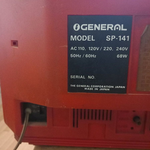 Color television used