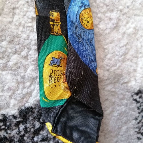 Vintage Pagoni tie used with minor wear