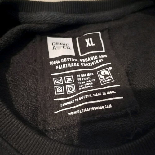 Dedicated Black Sweatshirt with Embroidered Stormtrooper XL used
