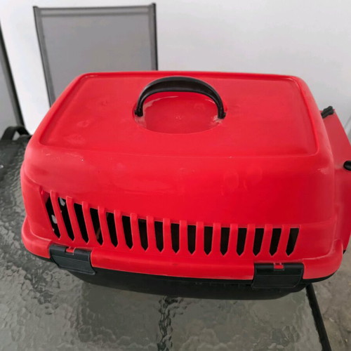 Pet carrier suitcase used