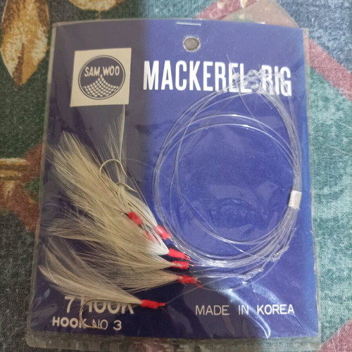 Mackerel rigs No.3 new in packaging