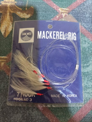Mackerel rigs No.3 new in packaging