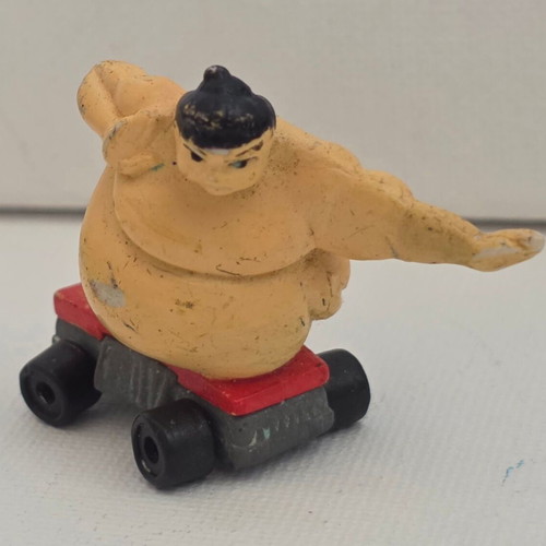 Skateboard Mania Wedgyson Sumo figure used with marker paint marks