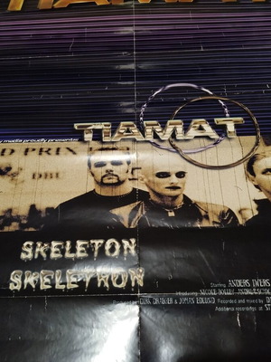 Tiamat επίσημο πόστερ μεταχειρισμένο από το άλμπουμ Skeleton Skeletron