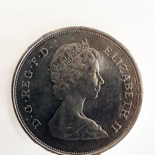 Commemorative coin of the British Royal Mint 1981 new for Charles & Diana wedding