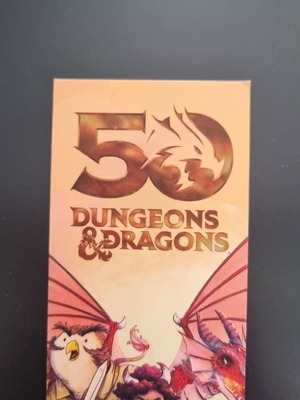 Collectible 50th Anniversary D&D Bookmark new