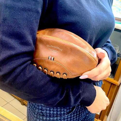 Wilson Walleysmark ball bag vintage leather like new