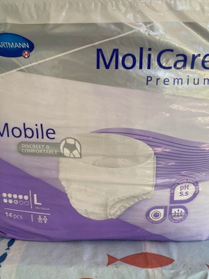 MoliCare Premium Mobile super plus εσώρουχο ακράτειας 8 σταγόνες, συσκευασία 14 τμχ, μέγεθος Large