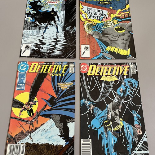 Batman & Detective Comics lot used, English