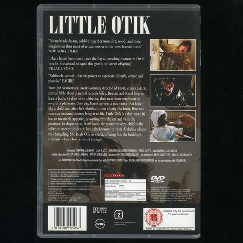 Little Otik DVD used, Czech surrealism, black comedy, subtitles