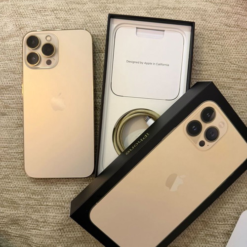 iPhone 13 Pro Max 128GB like new, gold
