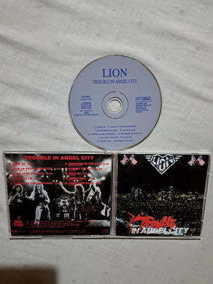 Lion Trouble In Angel City CD употребяван, метъл