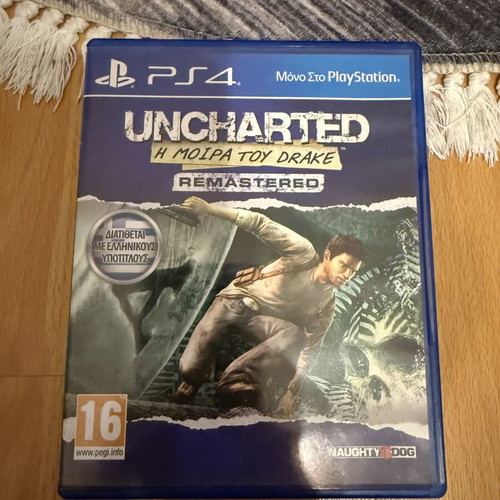 Uncharted The Drake's Fortune PS4 game