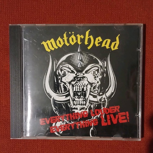 Motorhead Everything Louder Everything Live! CD like new