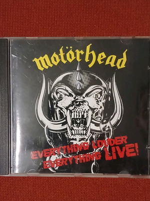 Motorhead Everything Louder Everything Live! CD like new