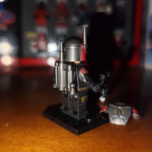 Jaster Mereel Star Wars minifigure with accessories