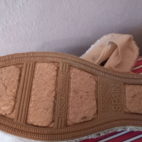 Adam's Shoes espadrilles beige size 37