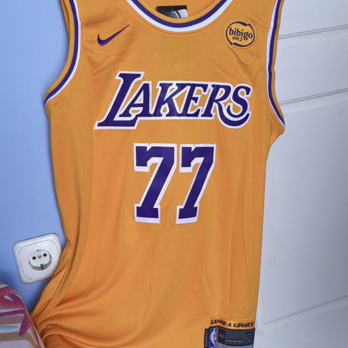 Los Angeles Lakers Swingman Edition Luka Doncic Jersey new