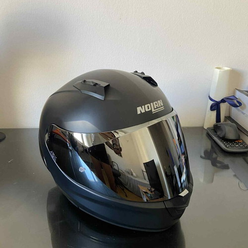 Full Face Helmet N60-6 Sport Silver Nolan used, size XS