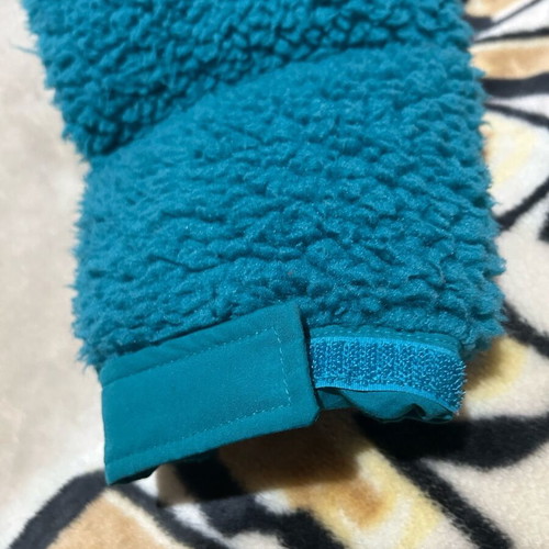 The North Face puffer like new, blue turquoise
