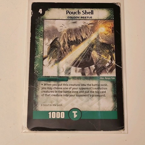 Vintage Duel Masters collectible cards used, pack of 8