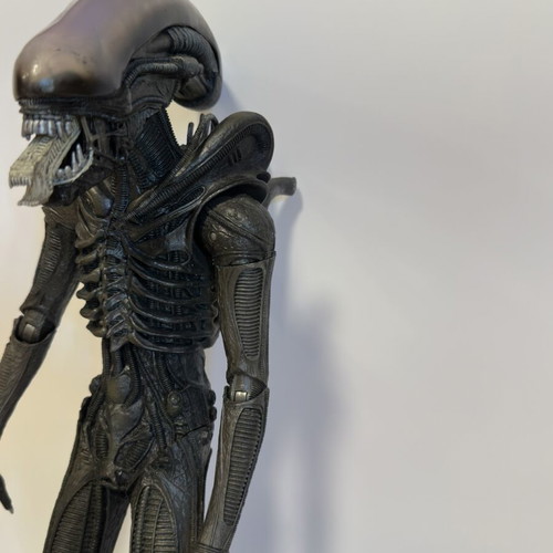 Alien figure refurbished, 80cm length with tail, 50cm height