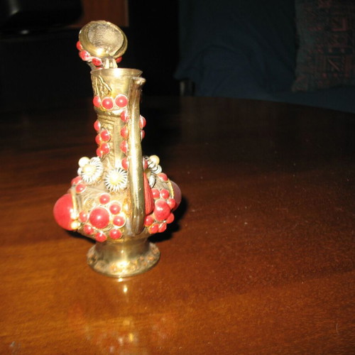 Vintage miniature teapot used from Constantinople