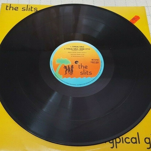 The Slits Typical Girls 12' vinyl used, punk