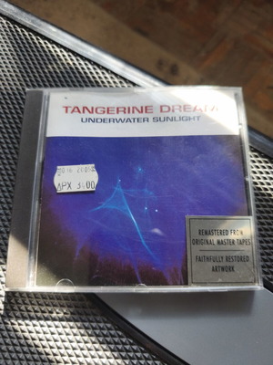 Tangerine Dream Underwater Sunlight CD used, rock