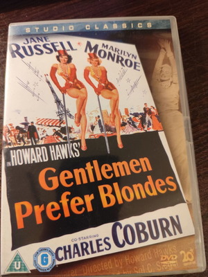 Gentlemen Prefer Blondes DVD μεταχειρισμένο, κωμωδία με τη Marilyn Monroe