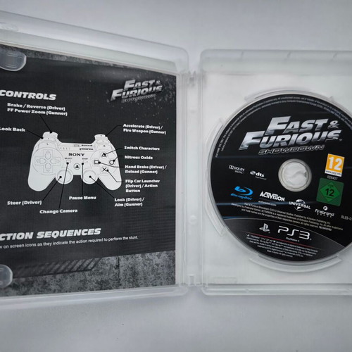 Fast & Furious: Showdown PS3 game like new
