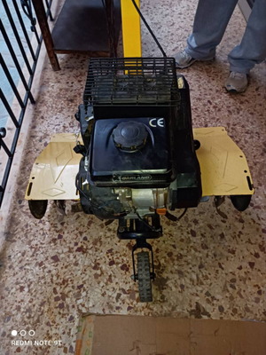 Tiller for digging used with damage