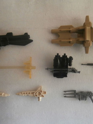 Transformers & Gijoe accessories like new