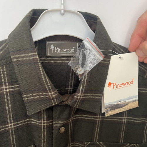 Pinewood Sweden Men's Shirt Medium new, 100% cotton