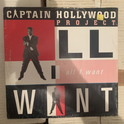 Captain Hollywood Project All I Want 12" Maxi-Single used, Eurodance