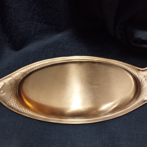 Fish serving platter stainless steel like new