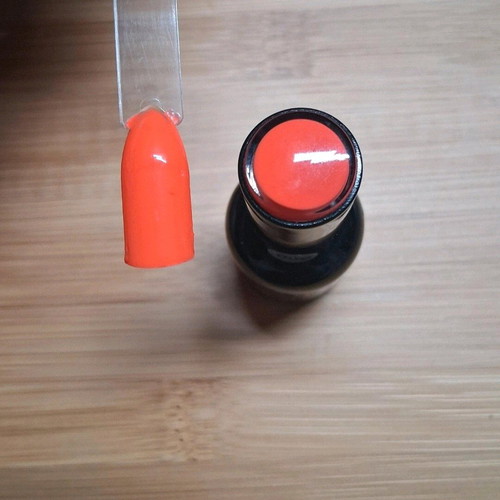 Coral semi-permanent nail polish QBD 12 ml new