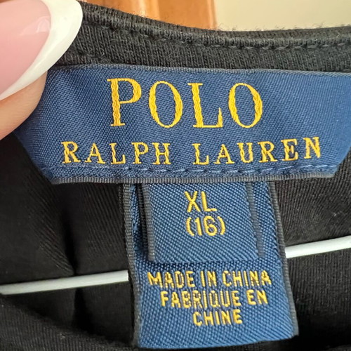 Ralph Lauren black dress like new, size small