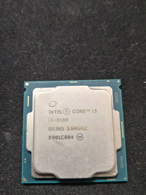 Intel Core i3 8100 επεξεργαστής σαν καινούργιος, LGA 1151, UHD Graphics