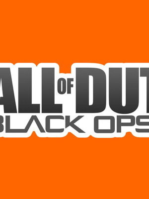 Black Ops 2 sticker logo made to order