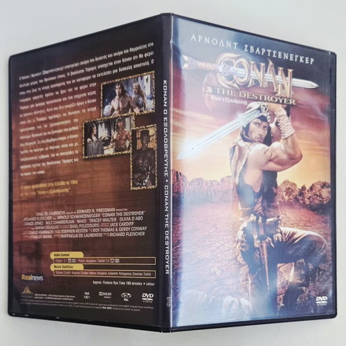 Conan The Destroyer DVD like new with subtitles