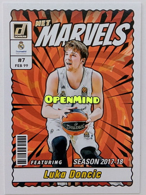LUCA DONCIC - Net Marvels #25 - Real Madrid - Donruss Euroleague 2023-24