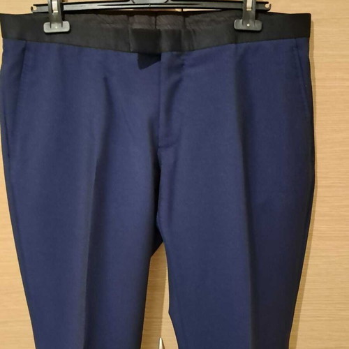 Tailor wedding suit like new, size L, blue